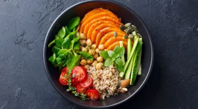 Vegetarian plate