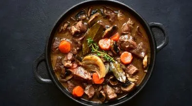 Beef bourguignon