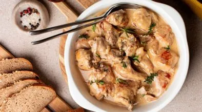 Pork and cider stew