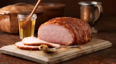Honey and mustard gammon